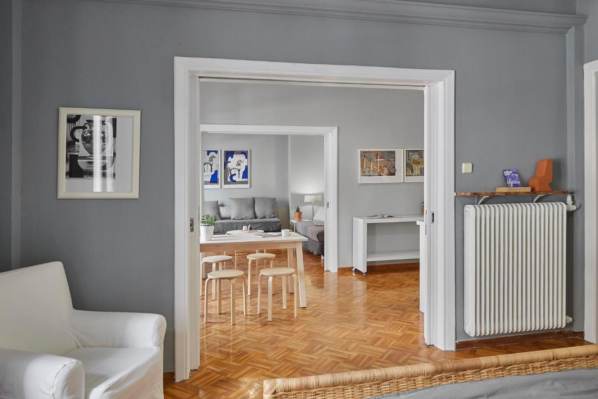 Bright Bright A Central Apartment With Balcony سالونيك المظهر الخارجي الصورة