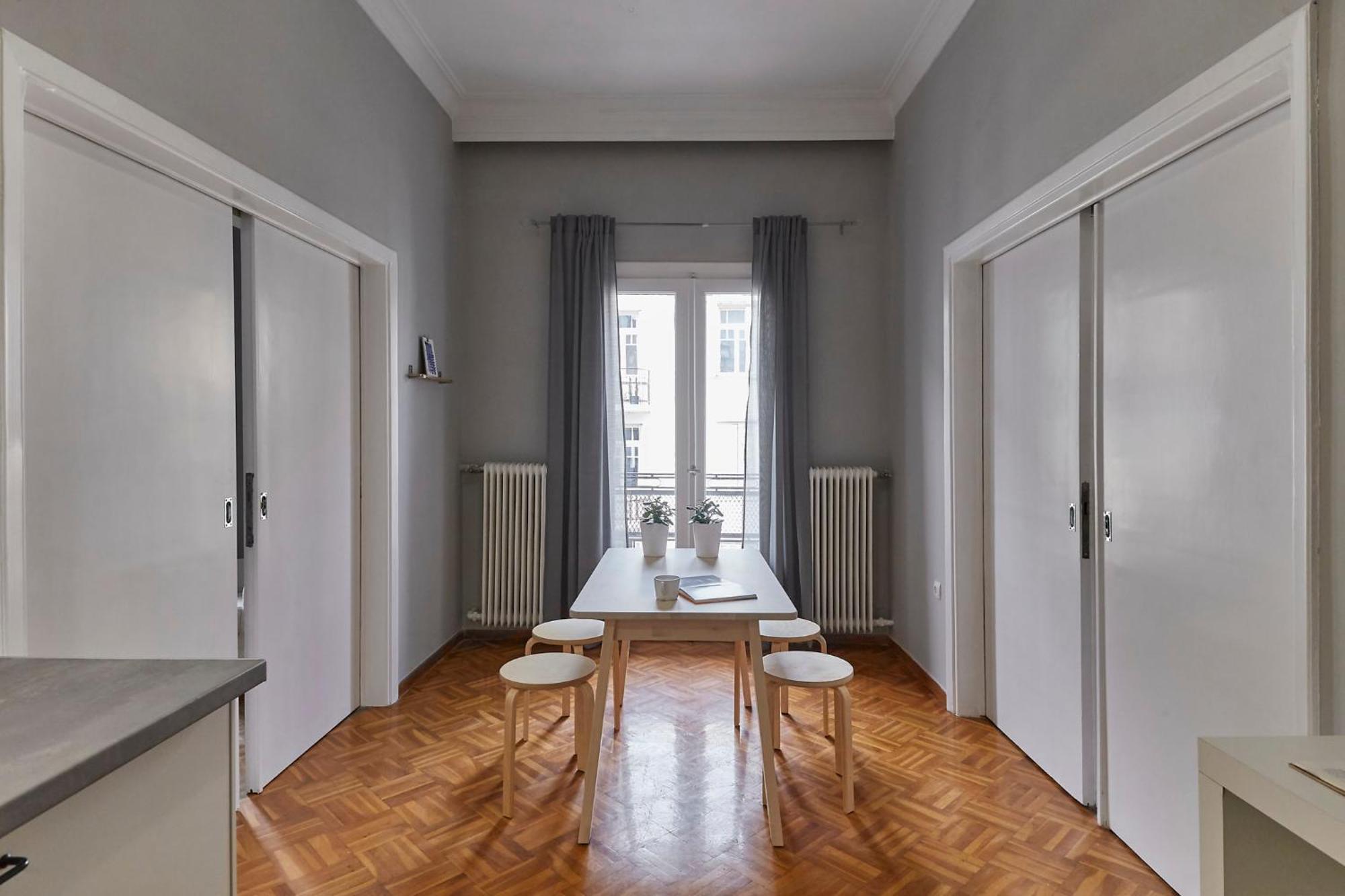 Bright Bright A Central Apartment With Balcony سالونيك المظهر الخارجي الصورة