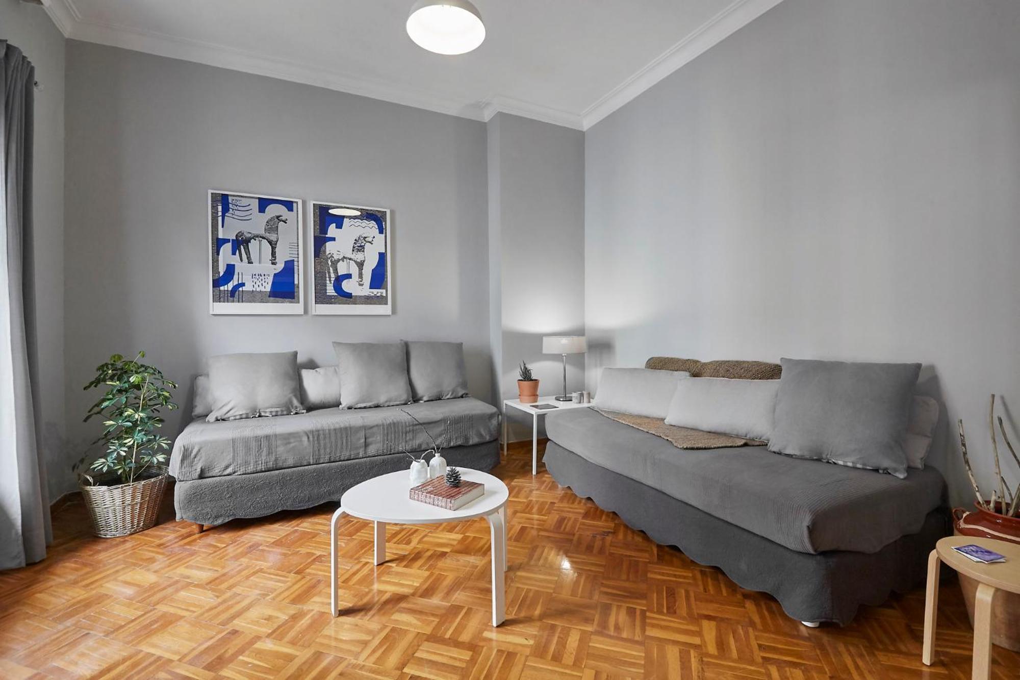Bright Bright A Central Apartment With Balcony سالونيك المظهر الخارجي الصورة